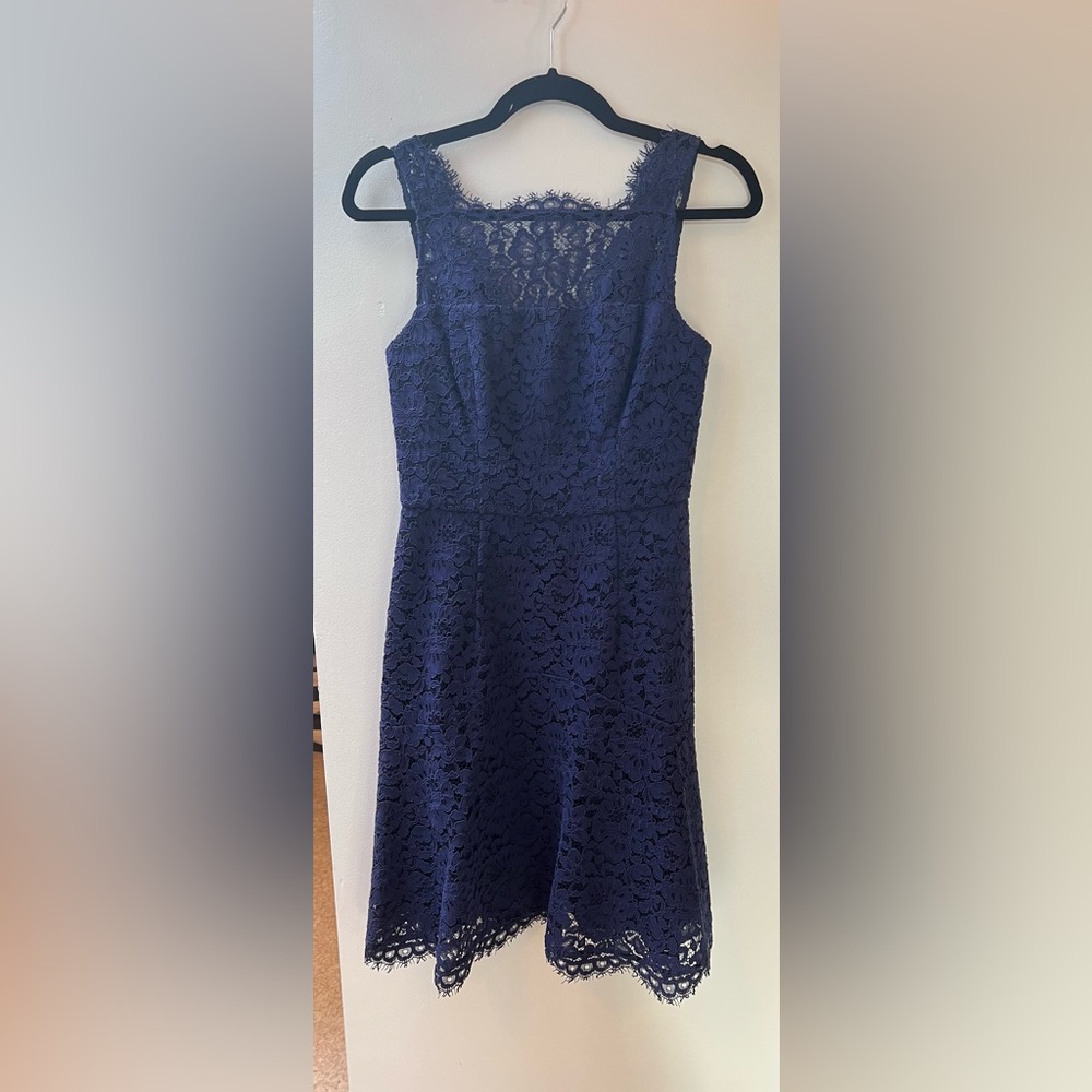 Navy Blue Shoshanna cocktail dress